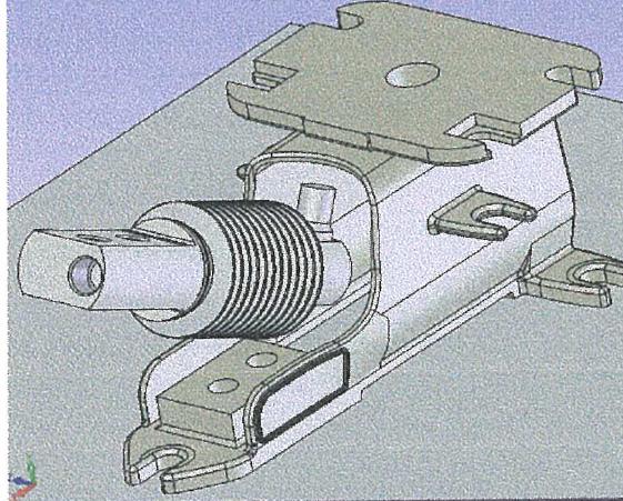 LeverMount Lite internal spring view