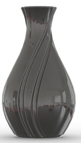 Twist Vase — front view