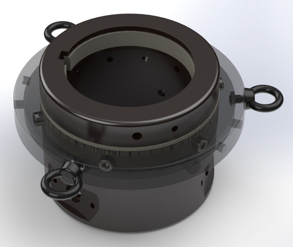 Exploded/ghosted adjustment ring